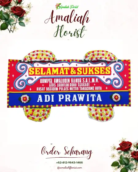 Papan Bunga Ucapan Selamat Kedungwadas